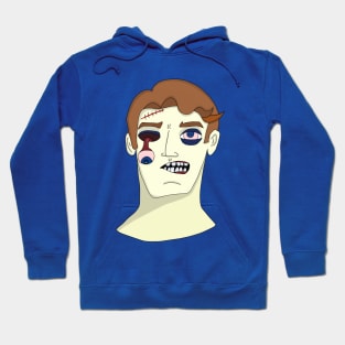 Zombie with eye dropping Hoodie